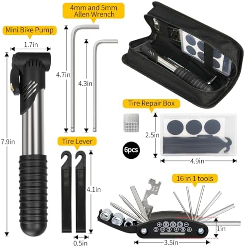 Set Portátil para Reparación de Bicicletas