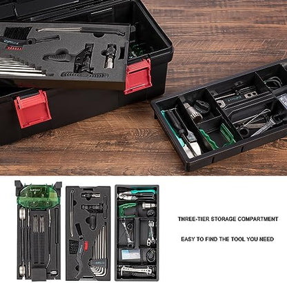 Caja de Herramientas de Bicicleta de 35 Piezas